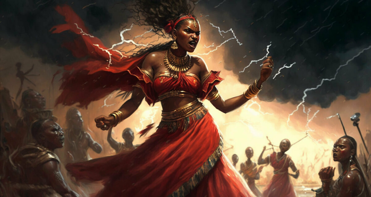 Oya: Yoruba Goddess of Storm, Protector of the Cemetery – Narcissus Beauty