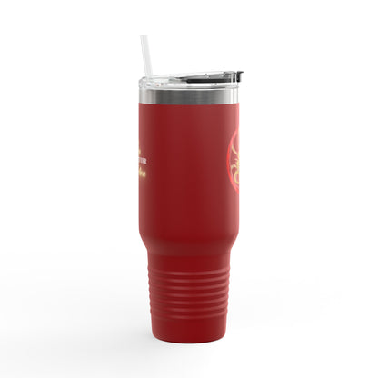 "Orobouros" Logo 40oz Travel Mug