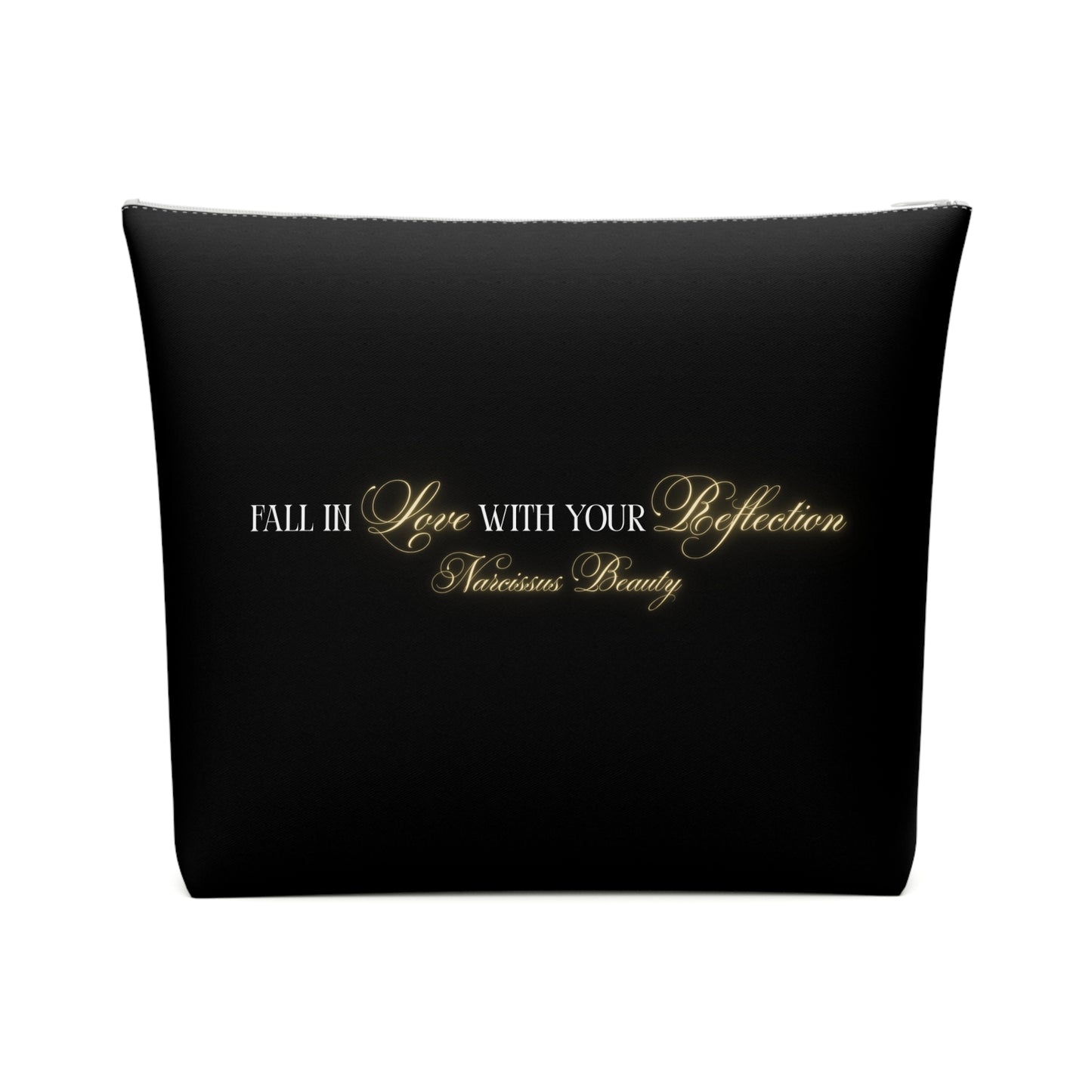 "Snake in the Garden" Cotton Cosmetic Bag