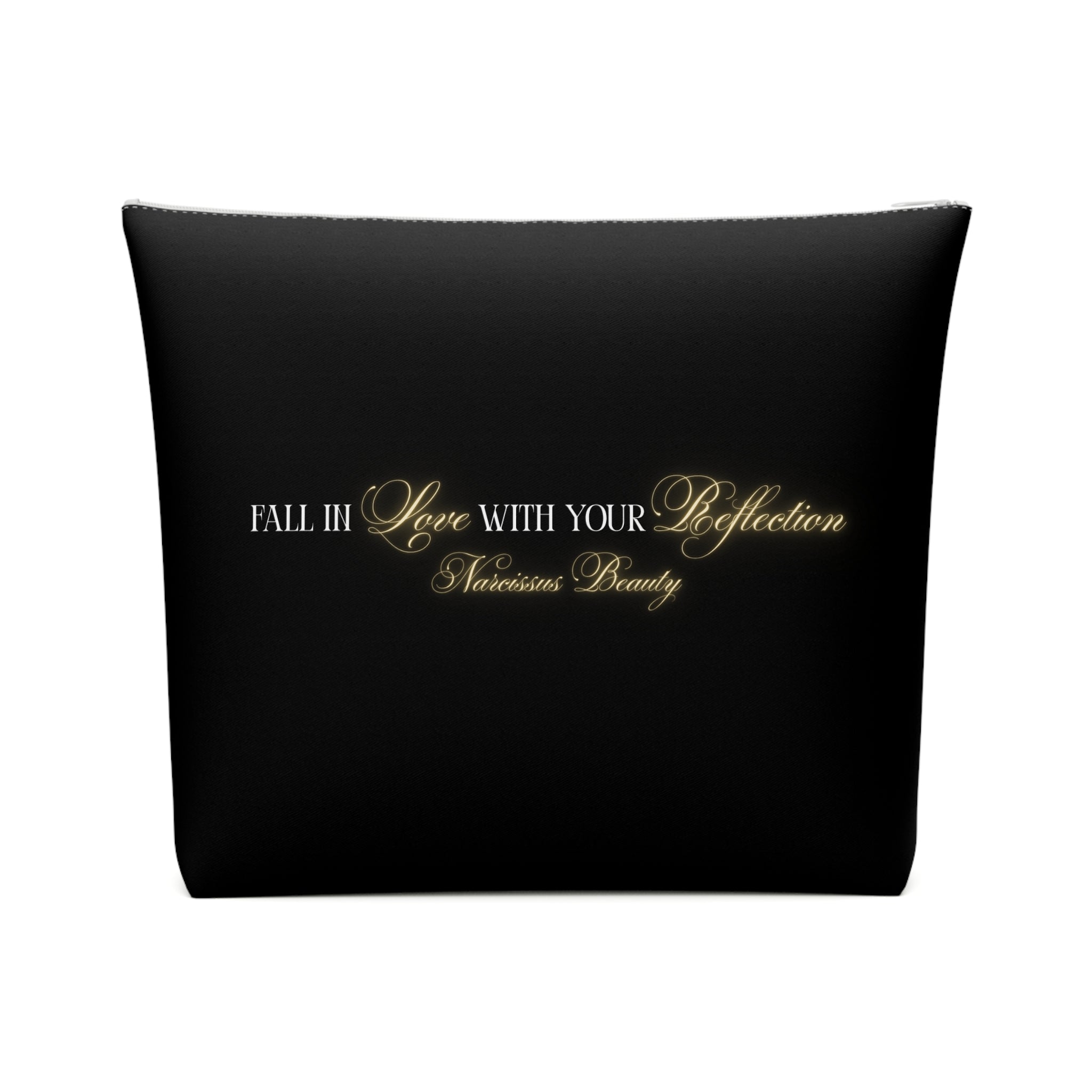 "Snake in the Garden" Cotton Cosmetic Bag