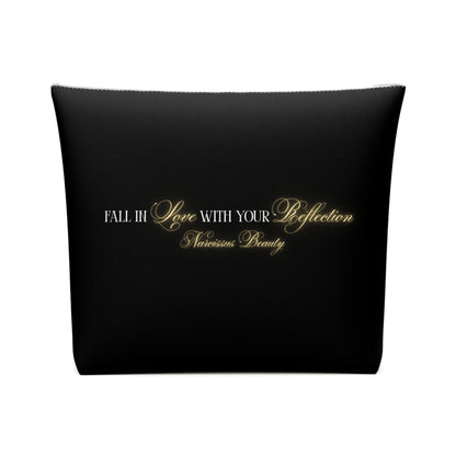 "Snake in the Garden" Cotton Cosmetic Bag