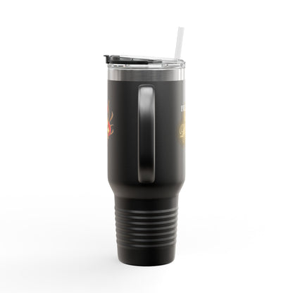 "Snake in the Garden" Logo 40oz Travel Mug