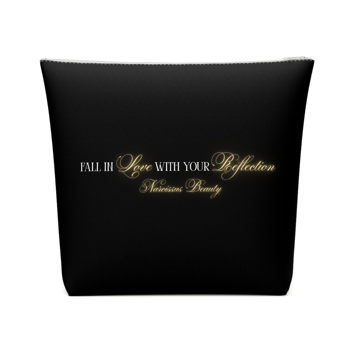 "Snake in the Garden" Cotton Cosmetic Bag