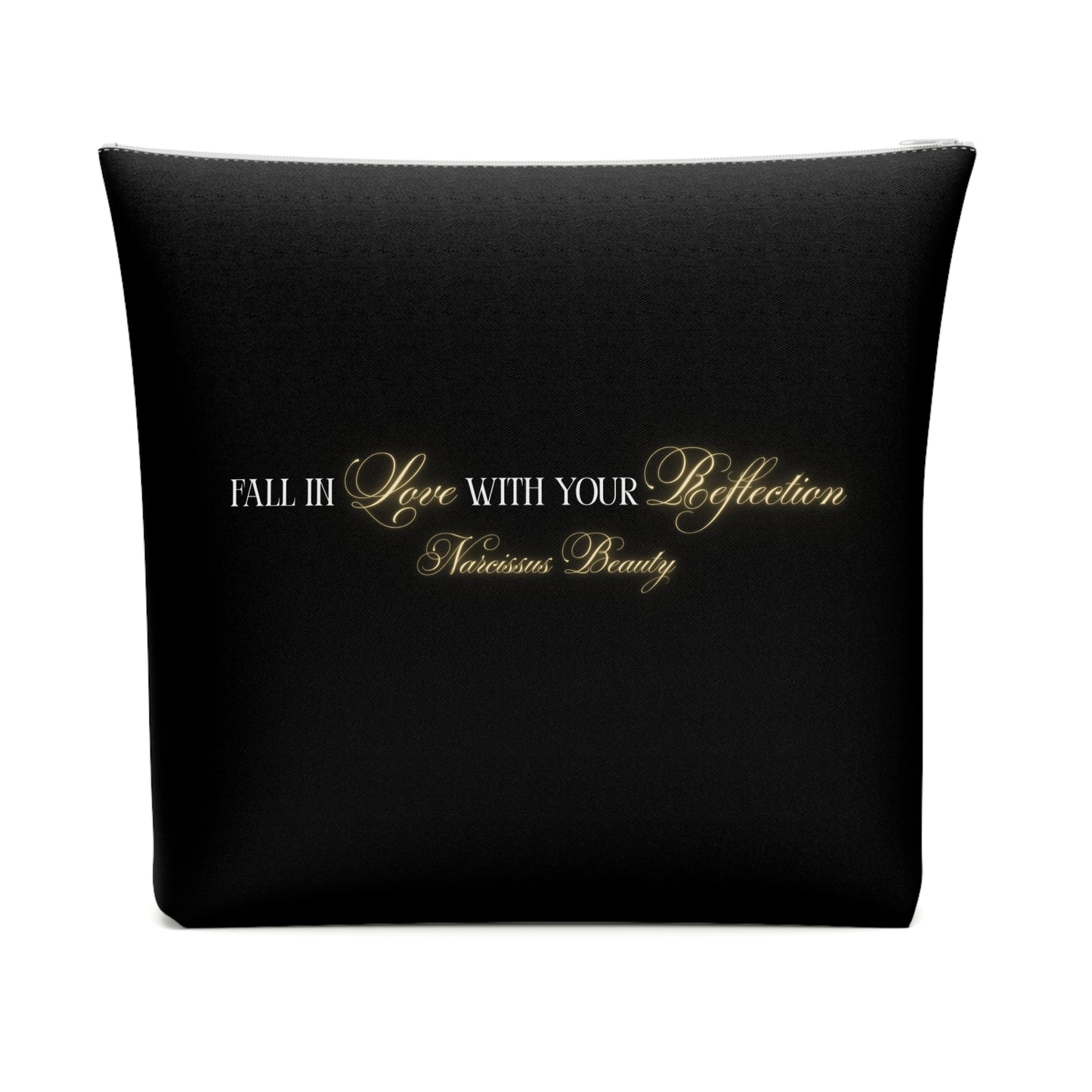 "Snake in the Garden" Cotton Cosmetic Bag