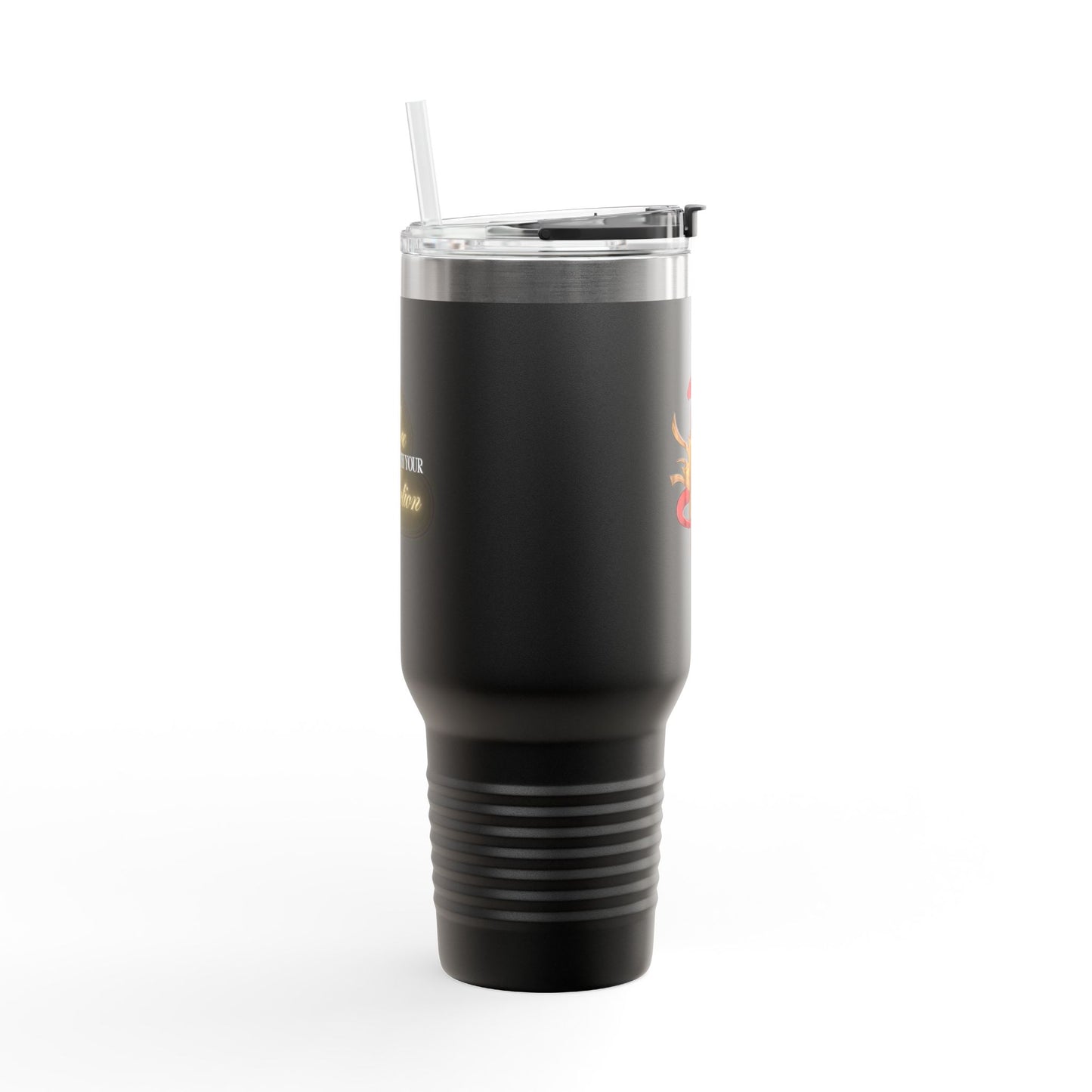"Snake in the Garden" Logo 40oz Travel Mug