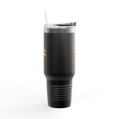 "Snake in the Garden" Logo 40oz Travel Mug