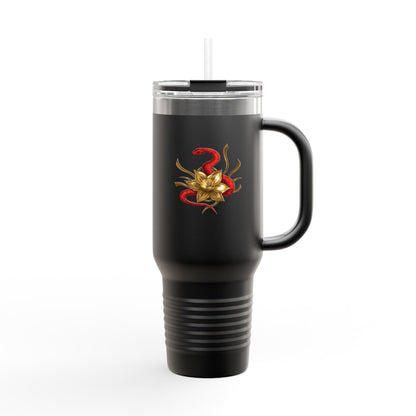"Snake in the Garden" Logo 40oz Travel Mug