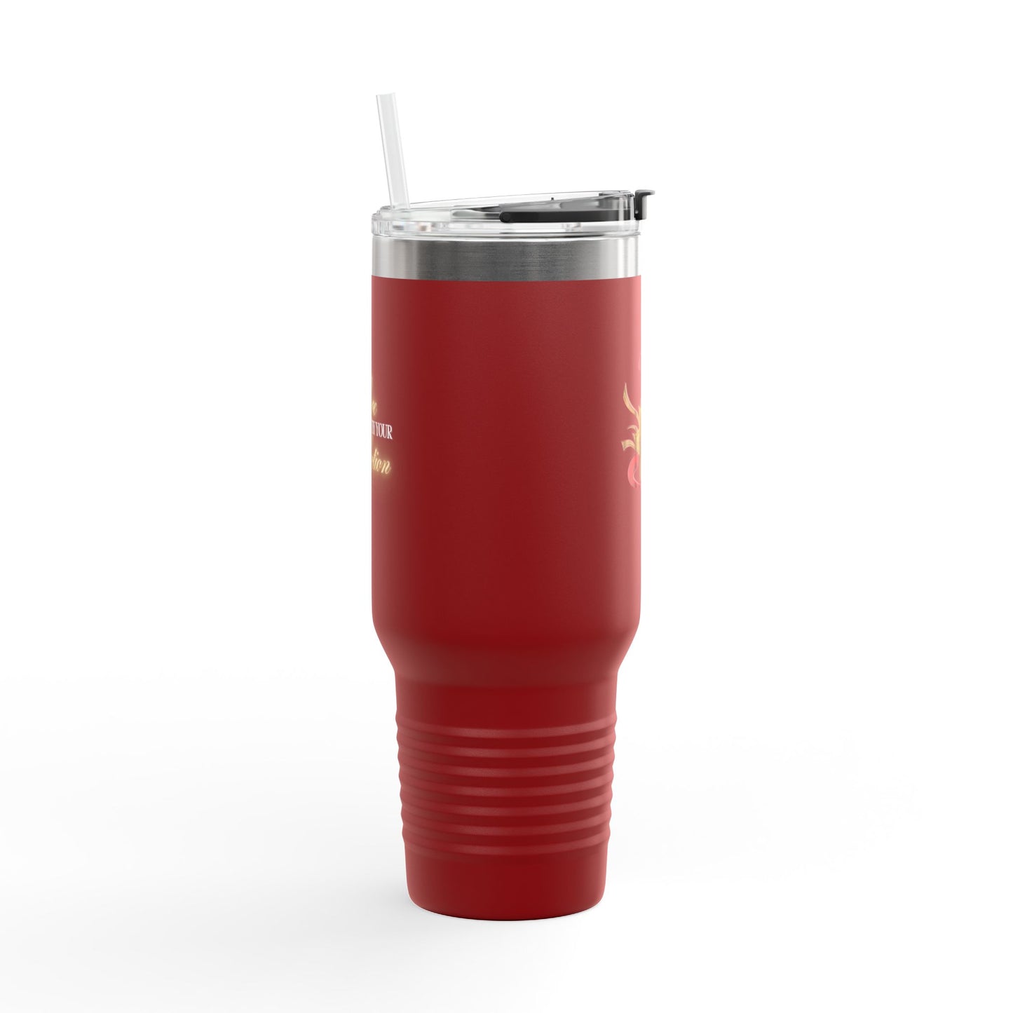 "Snake in the Garden" Logo 40oz Travel Mug