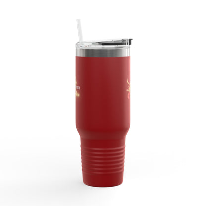 "Snake in the Garden" Logo 40oz Travel Mug