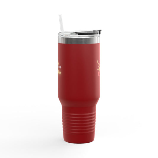 "Snake in the Garden" Logo 40oz Travel Mug