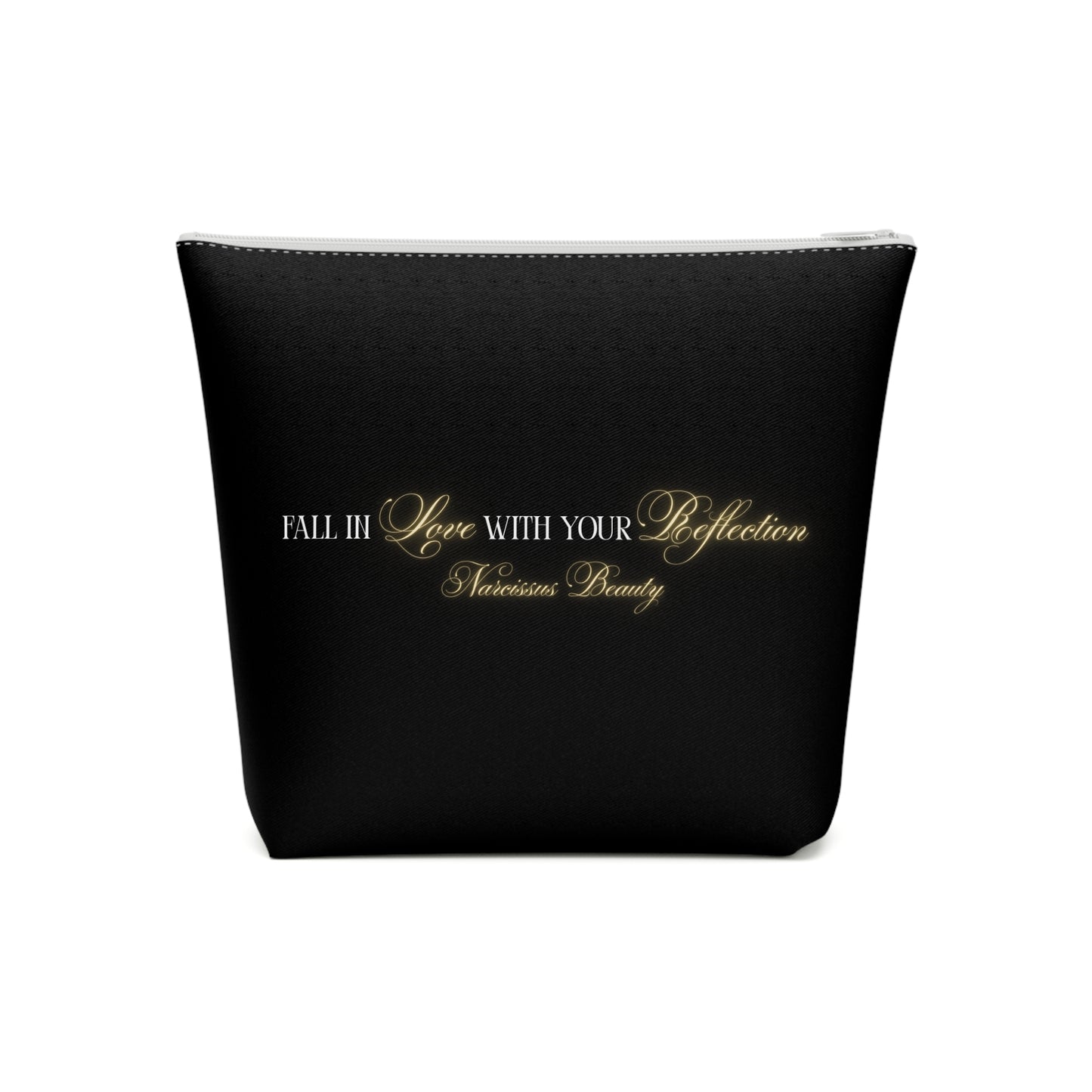 "Snake in the Garden" Cotton Cosmetic Bag