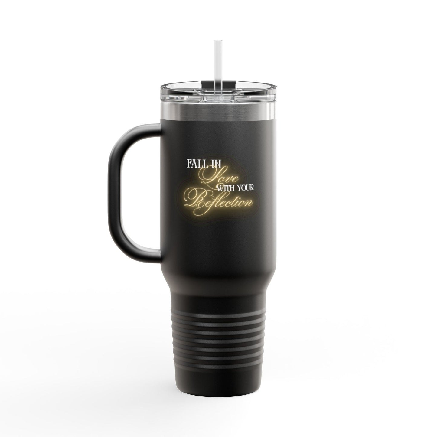 "Orobouros" Logo 40oz Travel Mug
