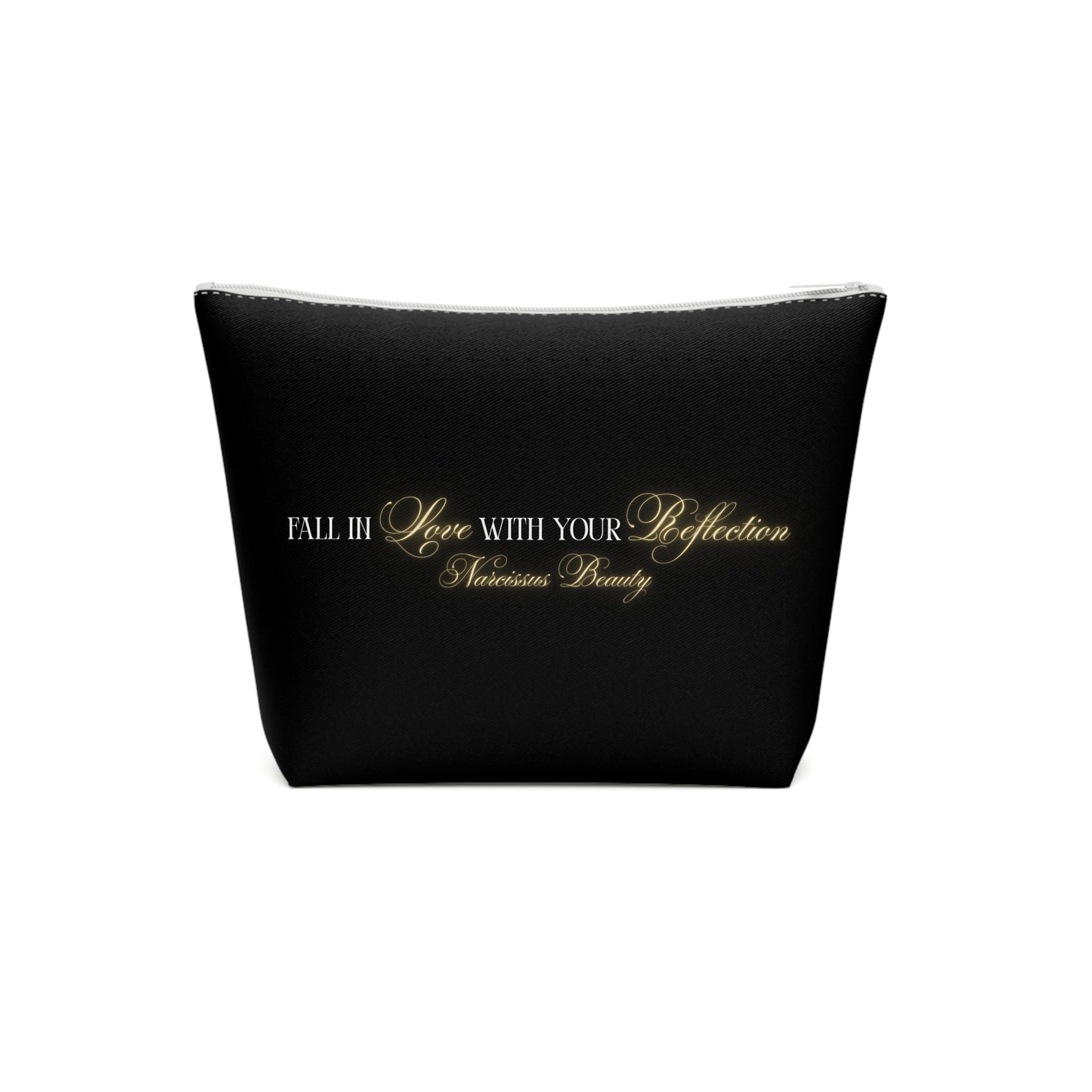 "Snake in the Garden" Cotton Cosmetic Bag