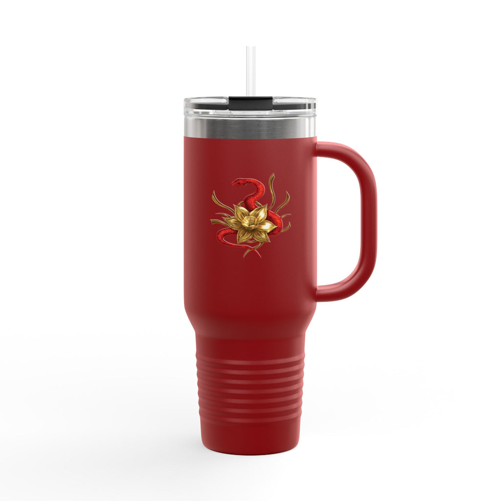 "Snake in the Garden" Logo 40oz Travel Mug