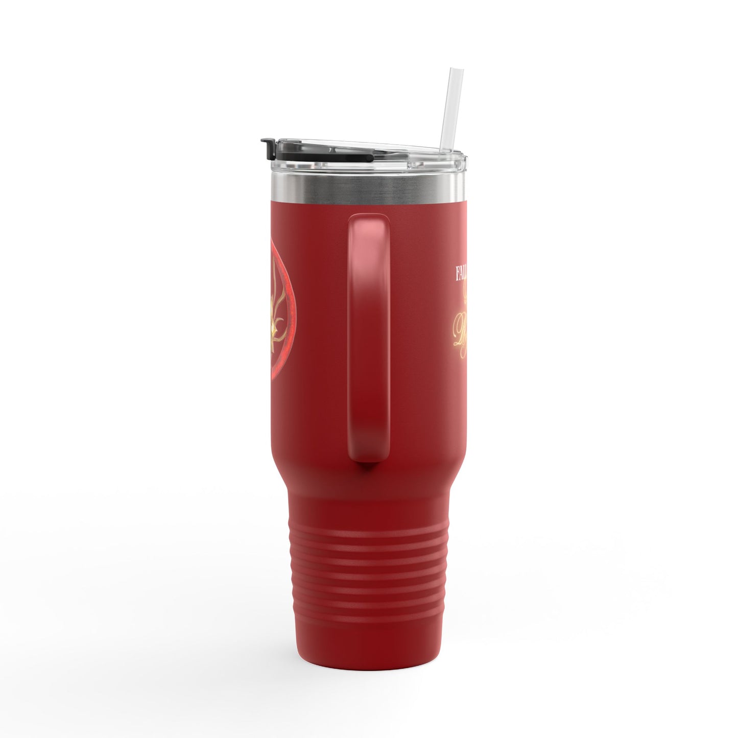 "Orobouros" Logo 40oz Travel Mug